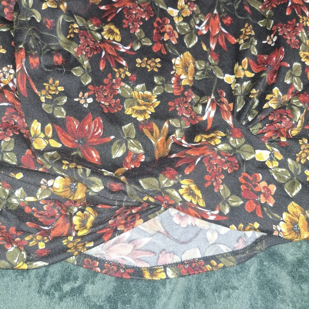 Floral Top- W Sz XXL - Picture 6 of 6